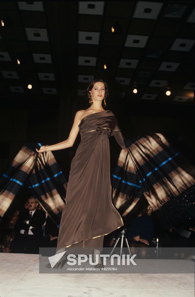 Nina Ricci's fashion show in Moscow