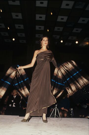 Nina Ricci's fashion show in Moscow