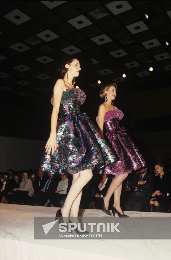Nina Ricci's fashion show in Moscow