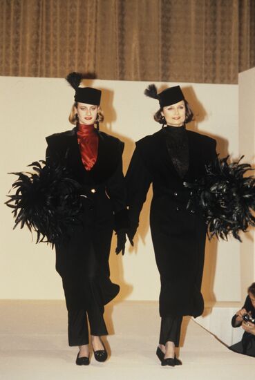 Nina Ricci's fashion show in Moscow