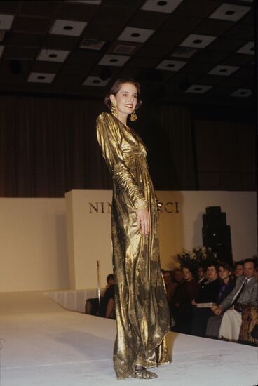 Nina Ricci's fashion show in Moscow