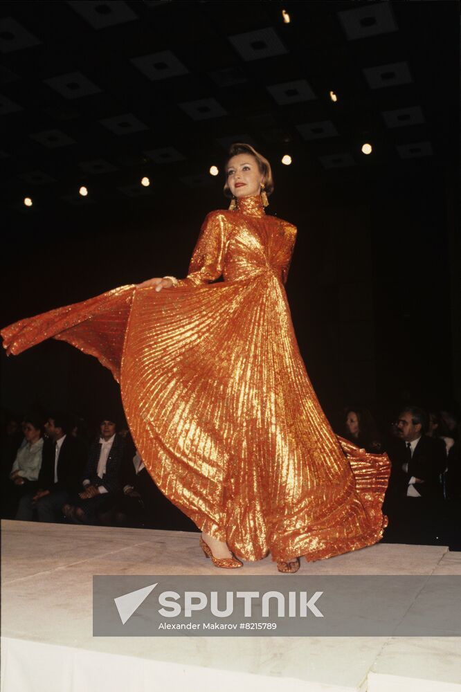 Nina Ricci's fashion show in Moscow
