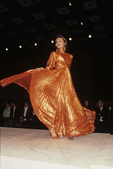 Nina Ricci's fashion show in Moscow