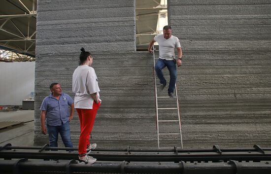 Russia 3D Printed Building