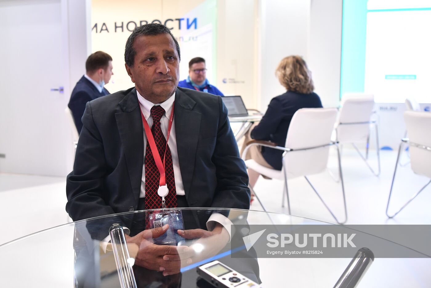 Russia SPIEF Rossiya Segodnya Exhibition Stall