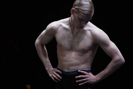 Russia Ballet Modern Choreography Evening Rehearsal