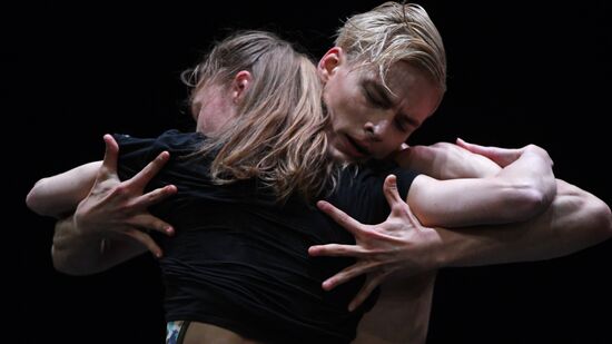 Russia Ballet Modern Choreography Evening Rehearsal