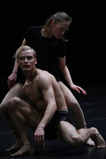Russia Ballet Modern Choreography Evening Rehearsal