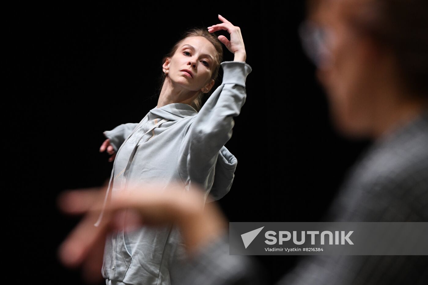 Russia Ballet Modern Choreography Evening Rehearsal
