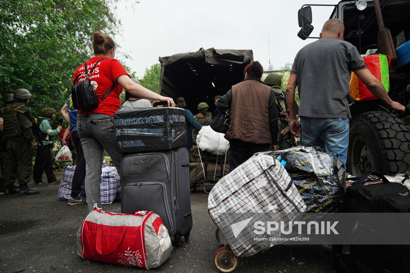 LPR Russia Ukraine Military Operation Daily Life