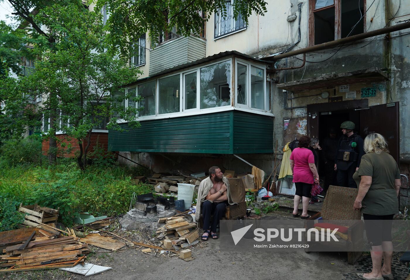 LPR Russia Ukraine Military Operation Daily Life