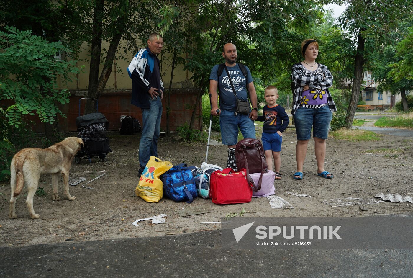 LPR Russia Ukraine Military Operation Daily Life