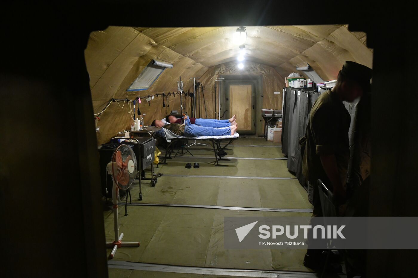 Russia Ukraine Military Operation Field Hospital