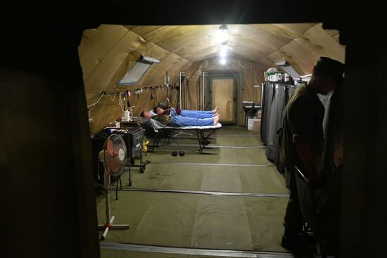 Russia Ukraine Military Operation Field Hospital