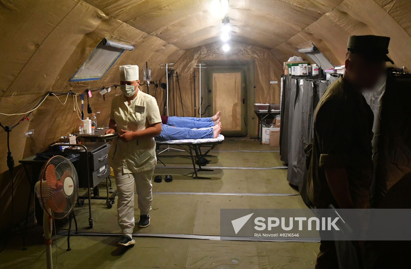 Russia Ukraine Military Operation Field Hospital