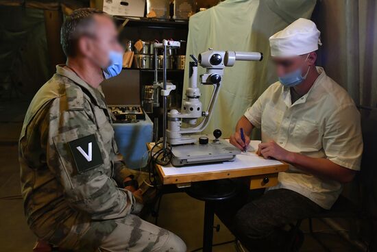 Russia Ukraine Military Operation Field Hospital