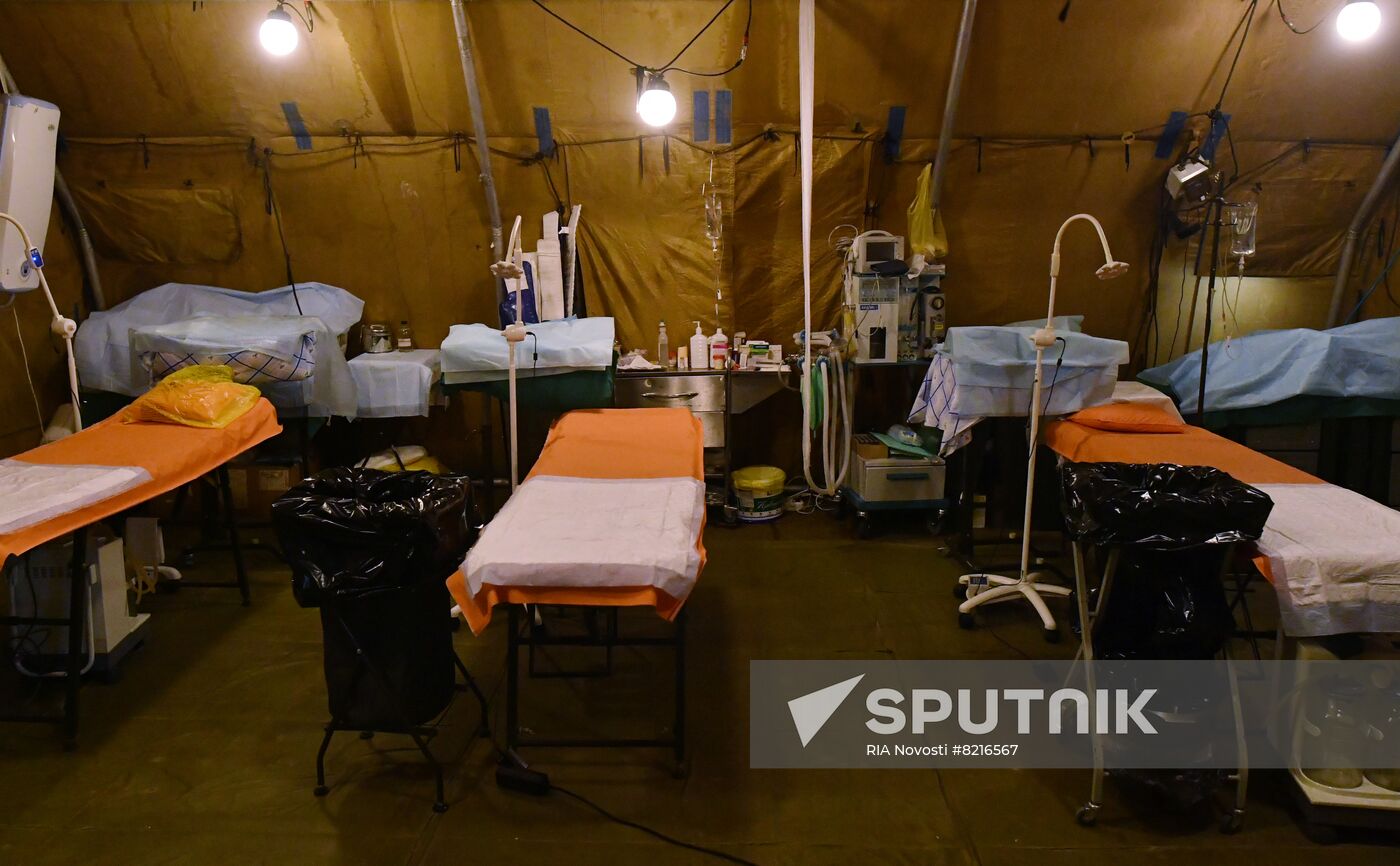 Russia Ukraine Military Operation Field Hospital