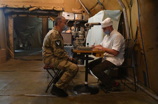 Russia Ukraine Military Operation Field Hospital