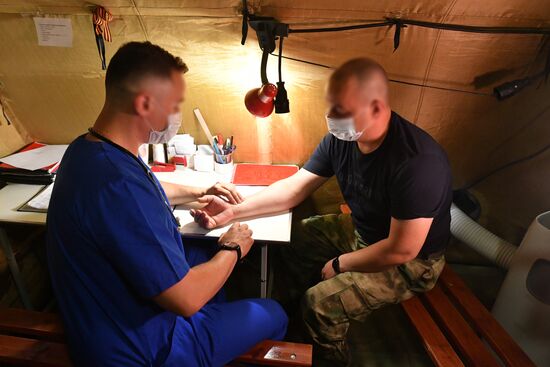 Russia Ukraine Military Operation Field Hospital