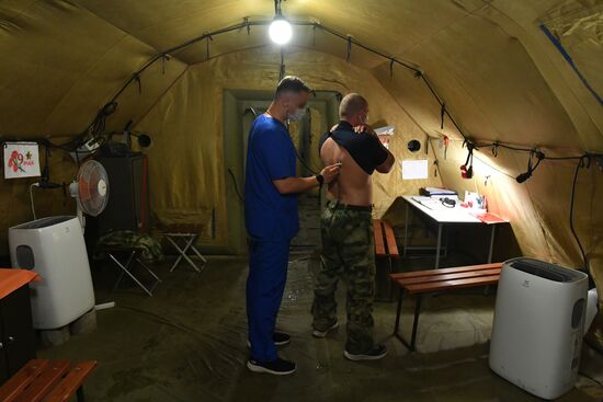 Russia Ukraine Military Operation Field Hospital