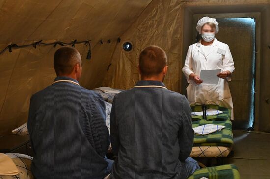 Russia Ukraine Military Operation Field Hospital