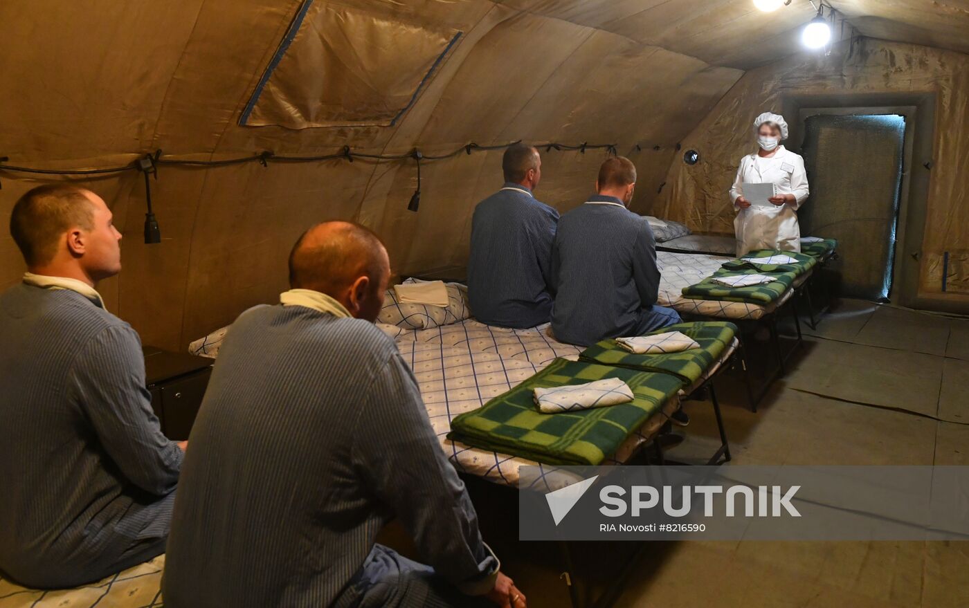Russia Ukraine Military Operation Field Hospital