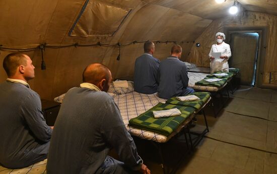 Russia Ukraine Military Operation Field Hospital