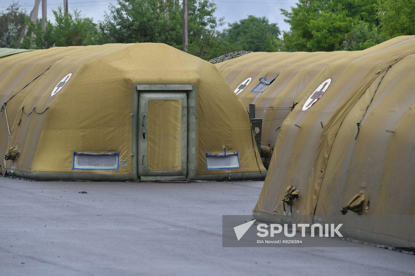 Russia Ukraine Military Operation Field Hospital