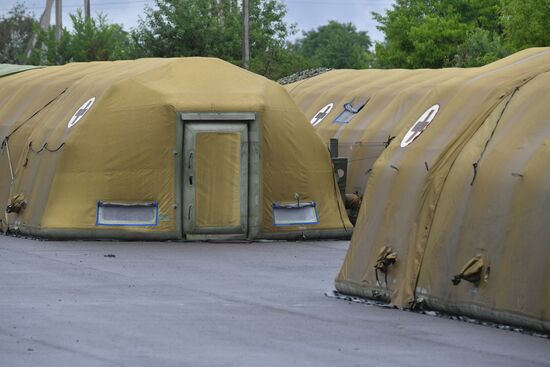 Russia Ukraine Military Operation Field Hospital