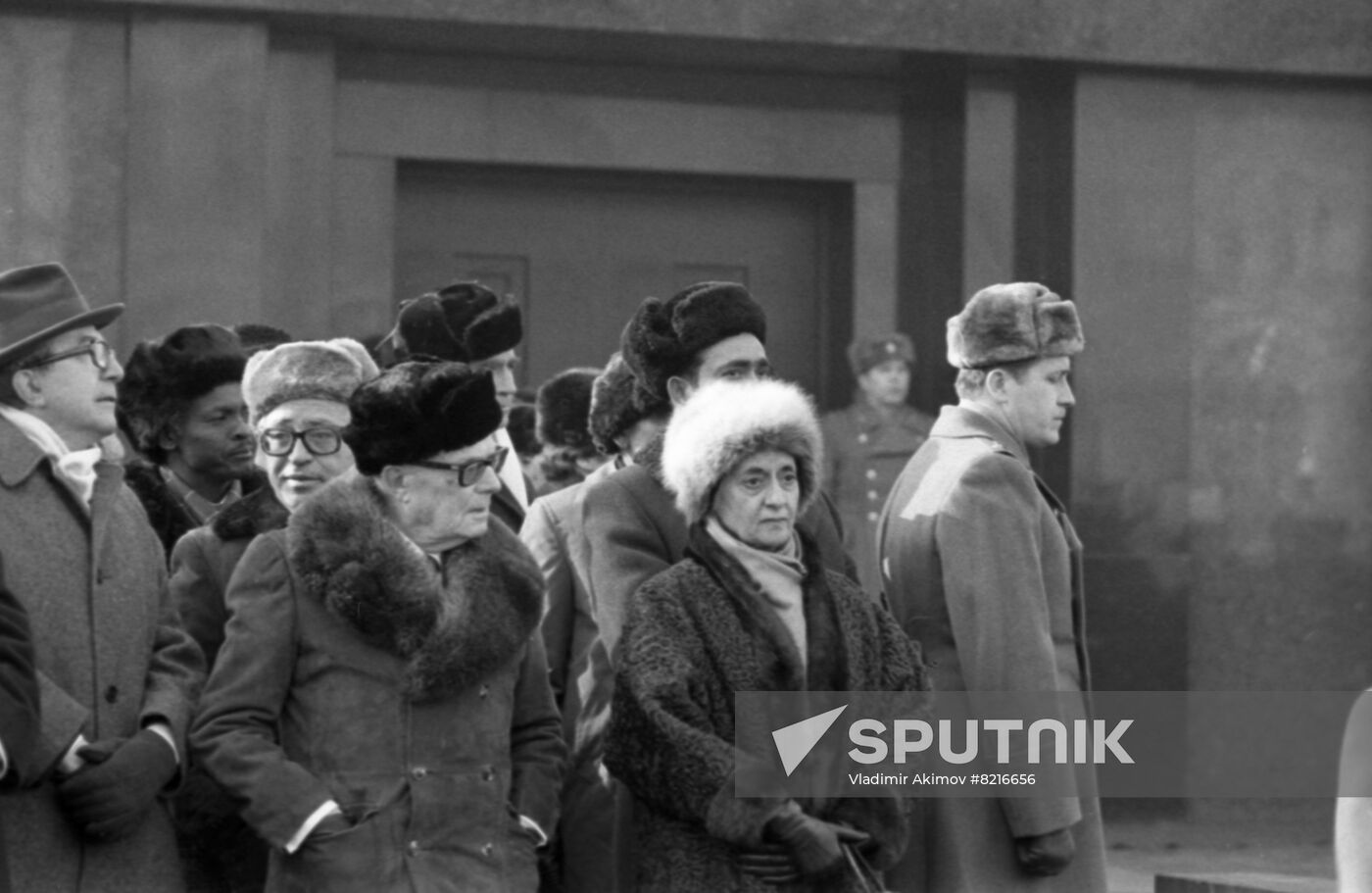 Funeral service for Yury Andropov