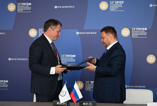 Russia SPIEF Signing Ceremonies