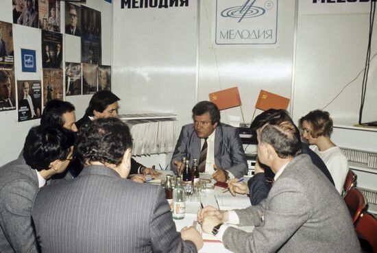 International record label fair in Moscow