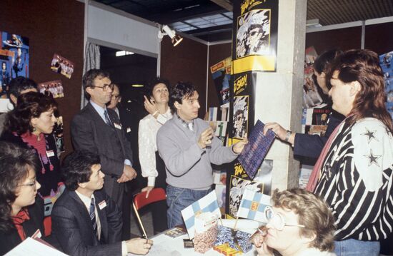 International record label fair in Moscow