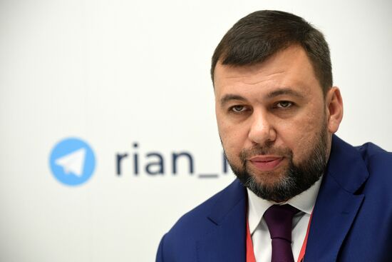Russia SPIEF Rossiya Segodnya Exhibition Stall
