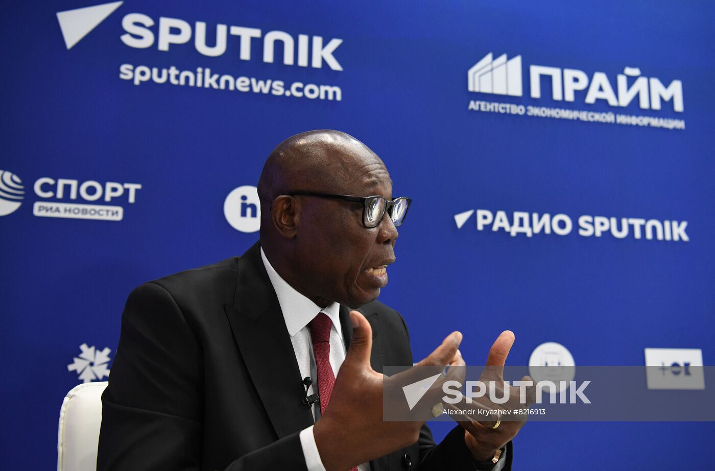 Russia SPIEF Rossiya Segodnya Exhibition Stall