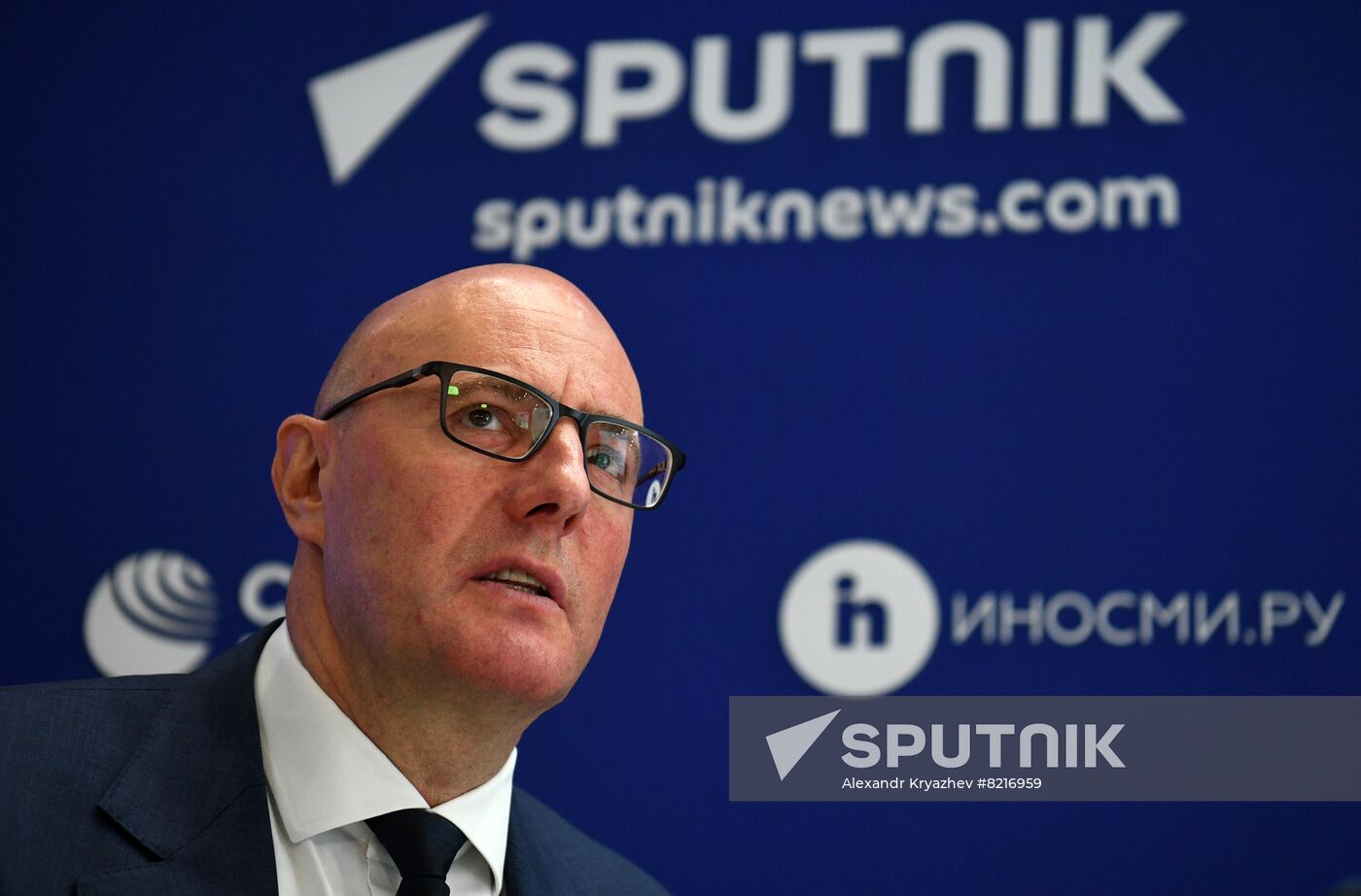 Russia SPIEF Rossiya Segodnya Exhibition Stall