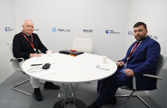Russia SPIEF Rossiya Segodnya Exhibition Stall