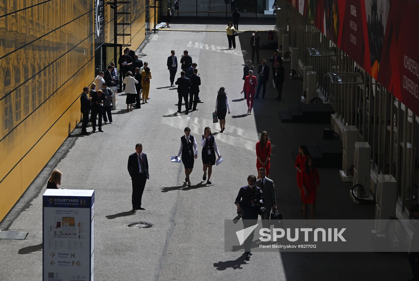 Russia SPIEF Sidelines
