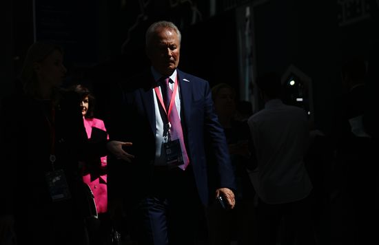 Russia SPIEF Sidelines
