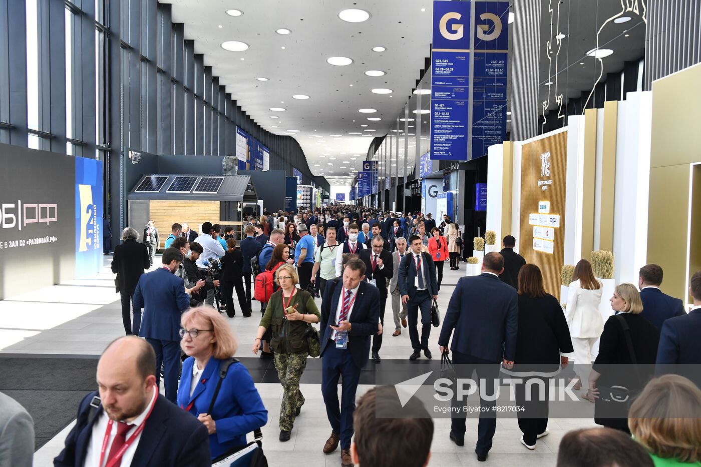 Russia SPIEF Sidelines