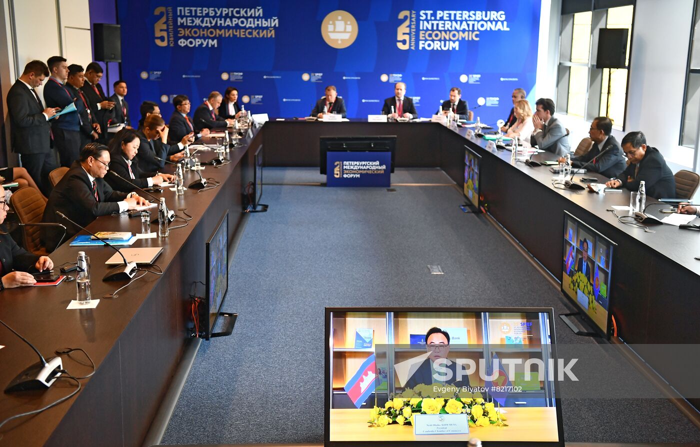 Russia SPIEF Session EAEU – ASEAN