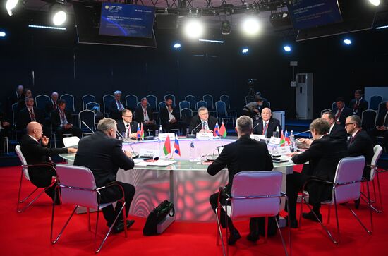 Russia SPIEF Session Union State Economic Integration