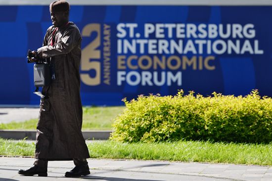 Russia SPIEF Sidelines