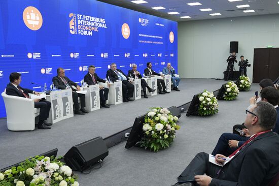 Russia SPIEF Session Eurasia Partnerships