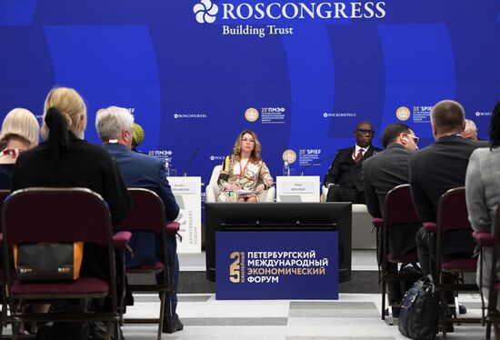 Russia SPIEF Session Russia Africa