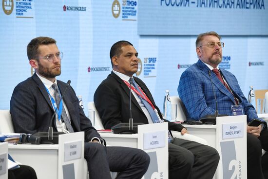 Russia SPIEF Session Russia - Latin America