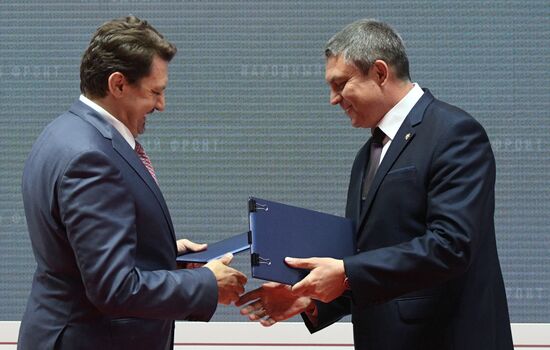 Russia SPIEF Signing Ceremonies