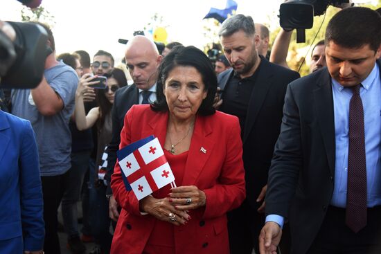 Georgia EU Integration Rally