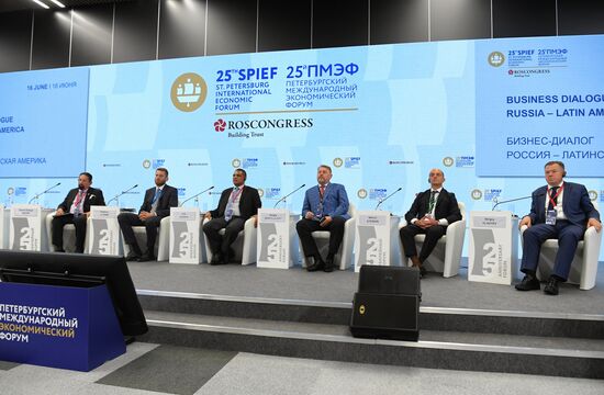 Russia SPIEF Session Russia - Latin America