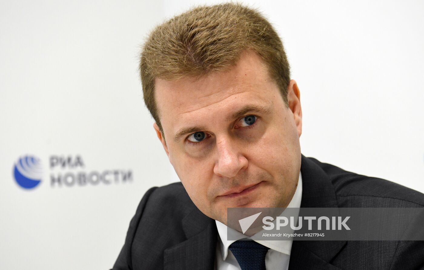 Russia SPIEF Rossiya Segodnya Exhibition Stall